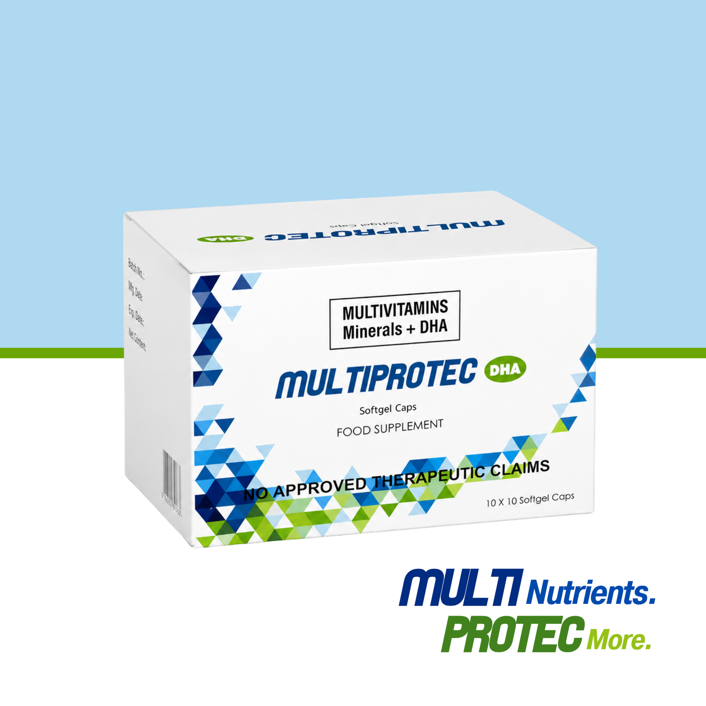 MULTIPROTEC Vitamins and Minerals with DHA