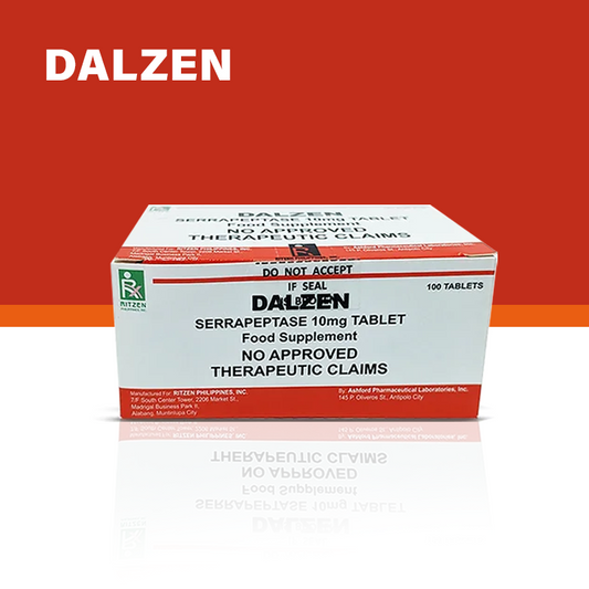 DALZEN Serrapeptase 10mg 100 Tablets